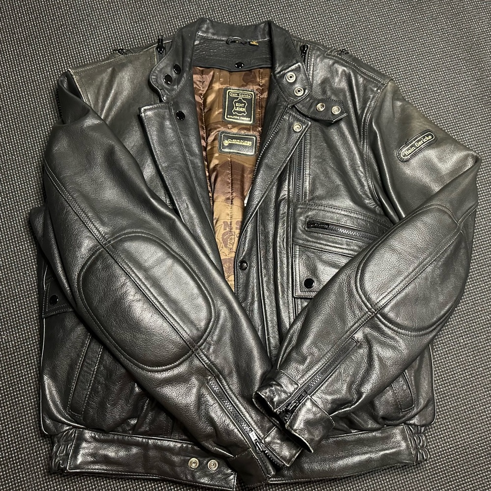 Hein Gericke Leather Riding Jacket - Picture 2 of 12